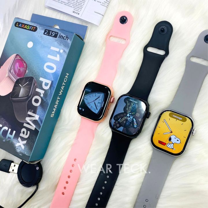 i10 Pro Max Smart Watch - 2.19" HD Screen, Waterproof