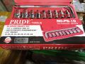 PRIDE TOOLS 10pcs L Type Spanner Box Socket Set Box Set Spanner Set Wrench Set Tools Set. 