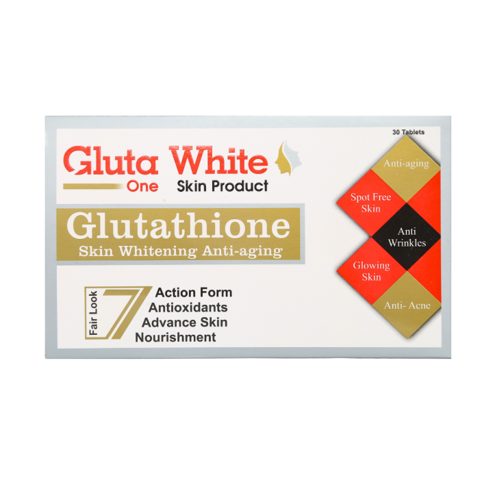 Gluta White (Glutathione) Skin Whitening Tablets | Daraz.pk