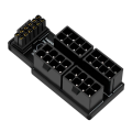 For RTX 4090 4080 Graphics Card ATX3.0 4X8Pin 12+4Pin Power Adapter,B. 