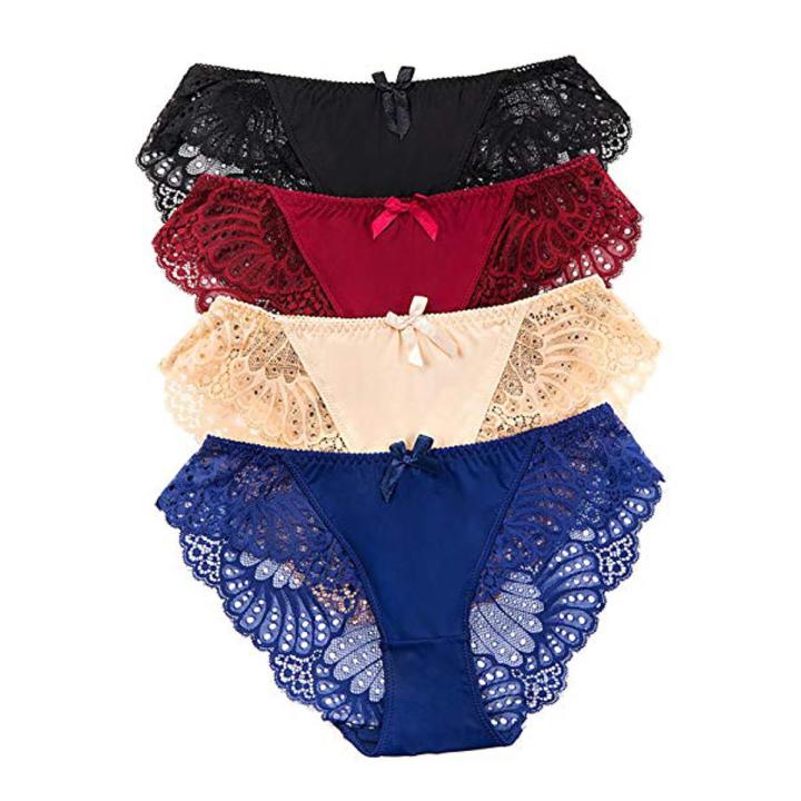 Briefs Panty for Girls - Lace Women Panties Underwear - Ladies Panties Underwear - Ladies Undergarments - Net Panties - Stylish Underwear Briefs