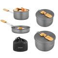 Kingcamp - Camping Cookware Camp Cooking Set. 