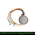 RFID Card Reader IP65 Waterproof Mini 125Khz ID Access Control Card Reader with WG26. 