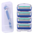 Genuine Gillette Fusion Razor 5 Layer Sharp for Safely Shaving Replacement Razor. 