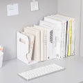 Retractable book stand creative students use bookshelf book clips to stretch the book backrest and retract the bookshelf ins. 