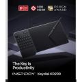 HUION Inspiroy Keydial KD200 Bluetooth 5.0-Wireless Graphics Drawing Tablet with Keyboard Dial 5 Customized Express Keys. 