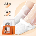 SADOER Pack of 2 Vitamin C Skin Care Dark Skin Lightening & Whitening Moisturizing Hand & Foot Mask Moisture Soft Hyaluronic Acid Dark Knuckle Hand & Foot Mask 35g SD09853/SD10026. 