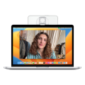 Magnetic Mobile Phone Holder for MacBook for MagSafe Continuity Camera Mount Round Ring Support Kickstand Black. 