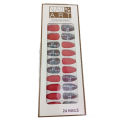 Nails For Girls | Fancy Nail Art Design 24 PCS Nails | Nails For Women | Nails For Girls| Nails For Kids | Artificial Nails(gift 1 nail glue). 