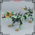Cozy06051 Green Ninja Mech Dragon 544pcs Compatible 70612 Ninjago Lumilipad Mecha Dragon Building Blocks Bricks Laruan Regalobricks Toys Gift. 