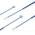 Safe Individually Aseptic Package 1ul Sampling Rod Plastic Blue Cell Streaking Tools Disposable Inoculating Loop Lab Supplies. 