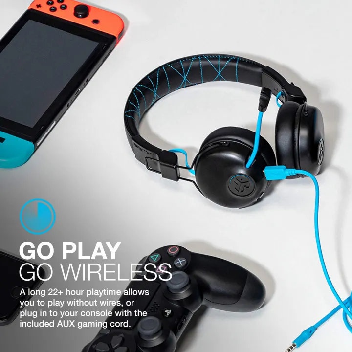 JLab%20Play%20Gaming%20Wireless%20Headset,%2022+%20Hour%20Bluetooth%205%20Playtime%2060ms%20Super-Low%20Latency%20for%20Mobile%20Gameplay,%20Retractable%20Boom%20Mic,%20AUX%20Gaming%20Cord%20Compatible%20with%20Gaming%20Consoles%20-%20Image%203