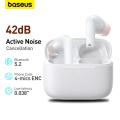 Baseus Bowie M2 ANC TWS Bluetooth 5.2 Earbuds, Active Noise Cancelling Headphones, Low Latency for iPhone and Android. 