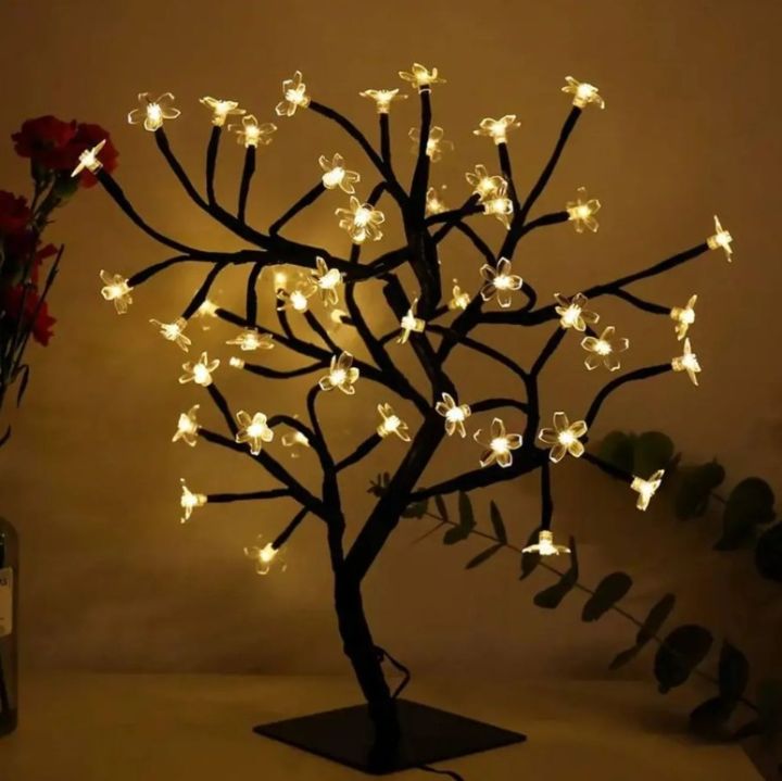 Led Tree Table Lamp
