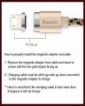 Baseus Magnetic USB Data Cable for iPhone Xs Max Xr Xs X 8 7 6 6s. 