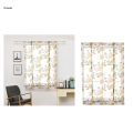Peony Flower Roman Curtain Kitchen Window Blinds Curtains Yellow 60 x120cm. 