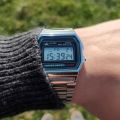 Luxury Quartz Vintage Classic Digital Led Wrist Watch For Men & Women With Alarm & Light. 