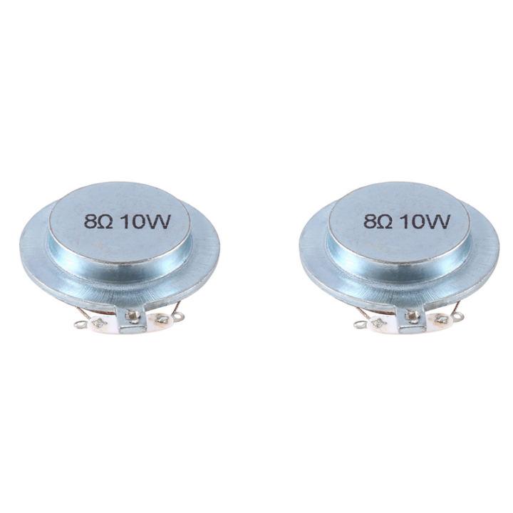 2X Audio Speakers 44mm Plane Vibration Speaker Resonance Speaker 10W 8 Ohms DIY for Home Theater