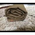 Dark Camel Colour Suit Of Washing-Wear Unstitched Fabric For Men (shalwarkameez). 
