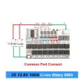 3S 100A BMS 12v bms 12.6v 11.1v for lithium battery 3s/4s/5s Bms 12v 16.8v 18v 3.2v 100a Bms For Lifepo4 Lithium Iron Phosphate Lithium Battery Protection Circuit Board Li-polymer Balance Charging 3S BMS 12V 100A Li-ion LMO lithium 3.7v in pakistan. 