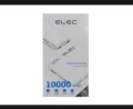 10000 mAH Power Bank ELEC Power bank Dual USB Ports for smartphones FAST CHARGE- White. 