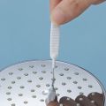 10 sets of shower brushes, anti clogging lotus head unclogging device, gap hole nozzle brush, cleaning small brush. 