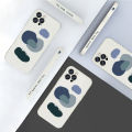 AMORVOR for Samsung Galaxy Note 8 Back Cover Color Mixture Clouds Side design Soft Case Liquid Silicone Phone Cases. 