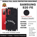 SAMSUNG S20 FE FULL BACK 360 premium Protection Skin / Wrap. 