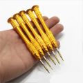 Mini Screwdriver T5 Torx T6 Security Screwdriver with Hole for MacBook Pro Laptop Computer Mac Models Controller Repair Tool. 