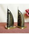Metal Burj Al Arab - Black & Gold. 