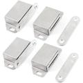 Pack of 4 Stainless steel cabinet door magnet Catcher (LARGE SIZE )wardrobe door strong magnetic touch bead door magnet. 