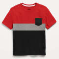 Color Block T-Shirt. 