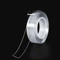 Nano tape (Double sided Washable silicon Transparent tape) Transparent Waterproof tape. 