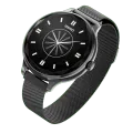 Zero® Jewel Smartwatch for Women | 1.1" AMOLED Display, Bluetooth Calling, 110+ Sports Modes, Health Tracking | Diamond-Cut Design with Stainless Case | Best Lightweight Smartwatch for IOS & Android. 