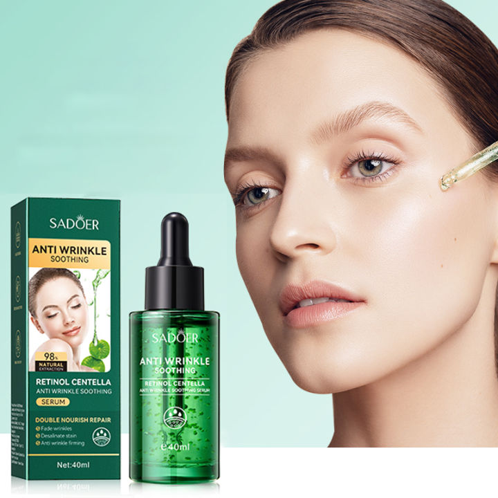SADOER Retinol Centella Anti Wrinkle Soothing Facial Moisturizing Facial Serum Essence For Girls & Women 40ml SD84427