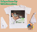 Custom Photo T-Shirt for 14 August Independence Day Celebrations. 