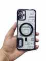 Sparx Neo 5 Plus / Sparx Neo 7 Plus Fashion Circuit Diagram Case Clear Plating Soft Cover With Camera Lens Protection. 