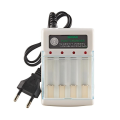 Rechargeable Battery Charger For 1.2V AA/AAA AND 9V Battery - Fast Charger With LED Display Lights. 