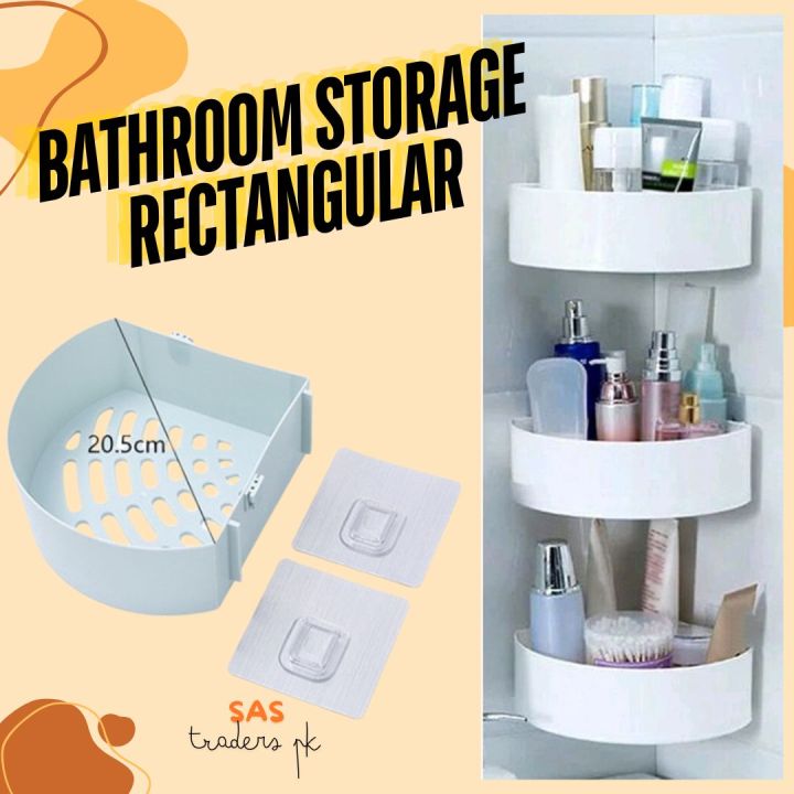 Bathroom%20Storage%20Rectangular%20Rack%20&%20Corner%20Shelf%20Organizer%20No%20Drill%20for%20Shower%20Soap%20Shampoo%20Holder%20Toilet%20Storage%20Accessories%20with%20Drainage%20hole%20-%20Image%202