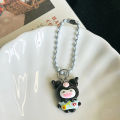 Cute Kawaii Cartoon Keychain Children Bag Pendant Charms Couple Keyring Car Key Accessories Phone Pendant Girls Christmas Gifts Qoddess. 
