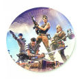 FORTNITE THEME PAPER PLATES PACK OF 10 PAPER PLATES ( 7 INCH IN SIZE ). 
