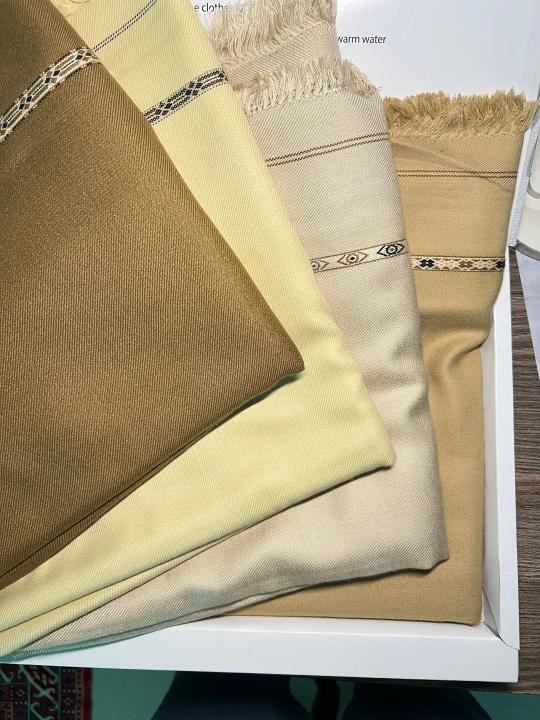 Men’s Shawl – Classic Design with Patterned Border | Winter Collection ...