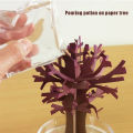 Magic Growing Tree Paper Sakura Crystal Trees Desktop Cherry Blossom Toys Artificial Flowers Decorations Party Supplies. 
