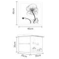 FOLDABLE HIDDEN STORAGE CABINET, WALL MOUNTED HIDDEN STORAGE BOX. 
