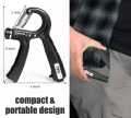 Hand Gripper Strength Trainer (Adjustable), Hand Grip Strengthener, Forearm. 