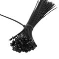 Cable Tie white Clip Nylon Cable Tie Wire Zip Ties Self Locking 6 Inch ( 100 Piece Packet ). 