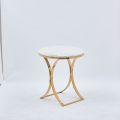 IMPORTED Corner / Coffee / Side Table Stainless Steel Electroplated Gold SF-687. 