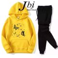 Printed Hoodie And Trouser Winter Collection Fleece Export Quality Hoodies For Women. 