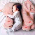Creative pink Plush Elephant Pillow Kids Bed Sleeping Elephant. 