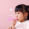 1PC Children Funny Gifts Plastic Pipe Blowing Ball Toys For Kids Outdoor Sports Games Balance Training Learning Prop. 
